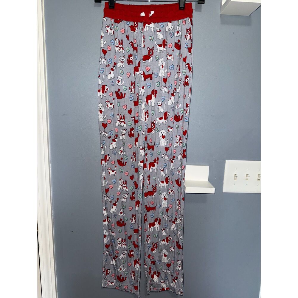 Little Sleepies 'Furever Valentine' Bamboo Pajama Pants | Size XS | Loungewear